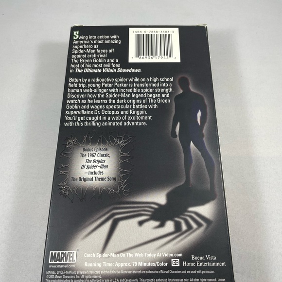 Spider-Man: The Ultimate Villain Showdown (VHS, 2002) - Picture 3 of 7